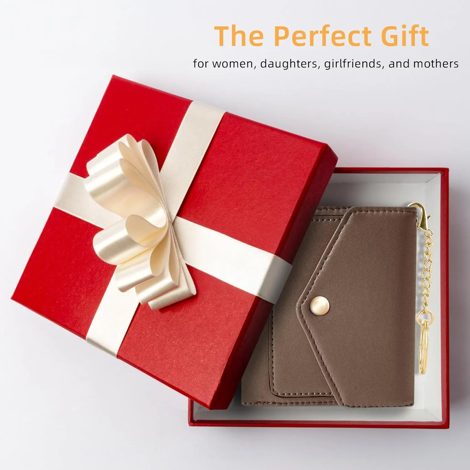 Gostwo Womens Wallet RFID Blocking Small Wallets Woman Credit Card Holder Trifold Ladies Wallets with Coins Zipper Pocket