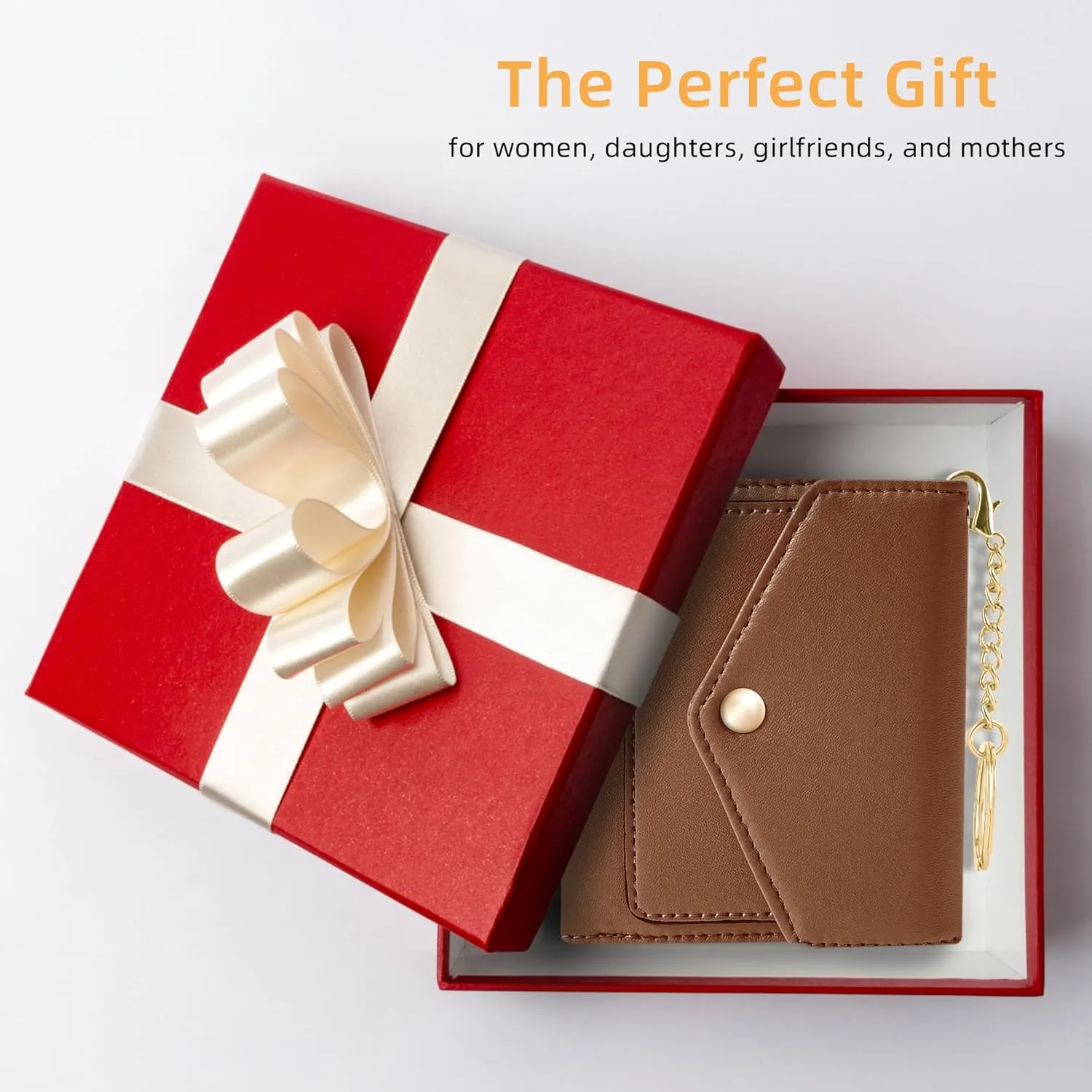 Gostwo Womens Wallet RFID Blocking Small Wallets Woman Credit Card Holder Trifold Ladies Wallets with Coins Zipper Pocket
