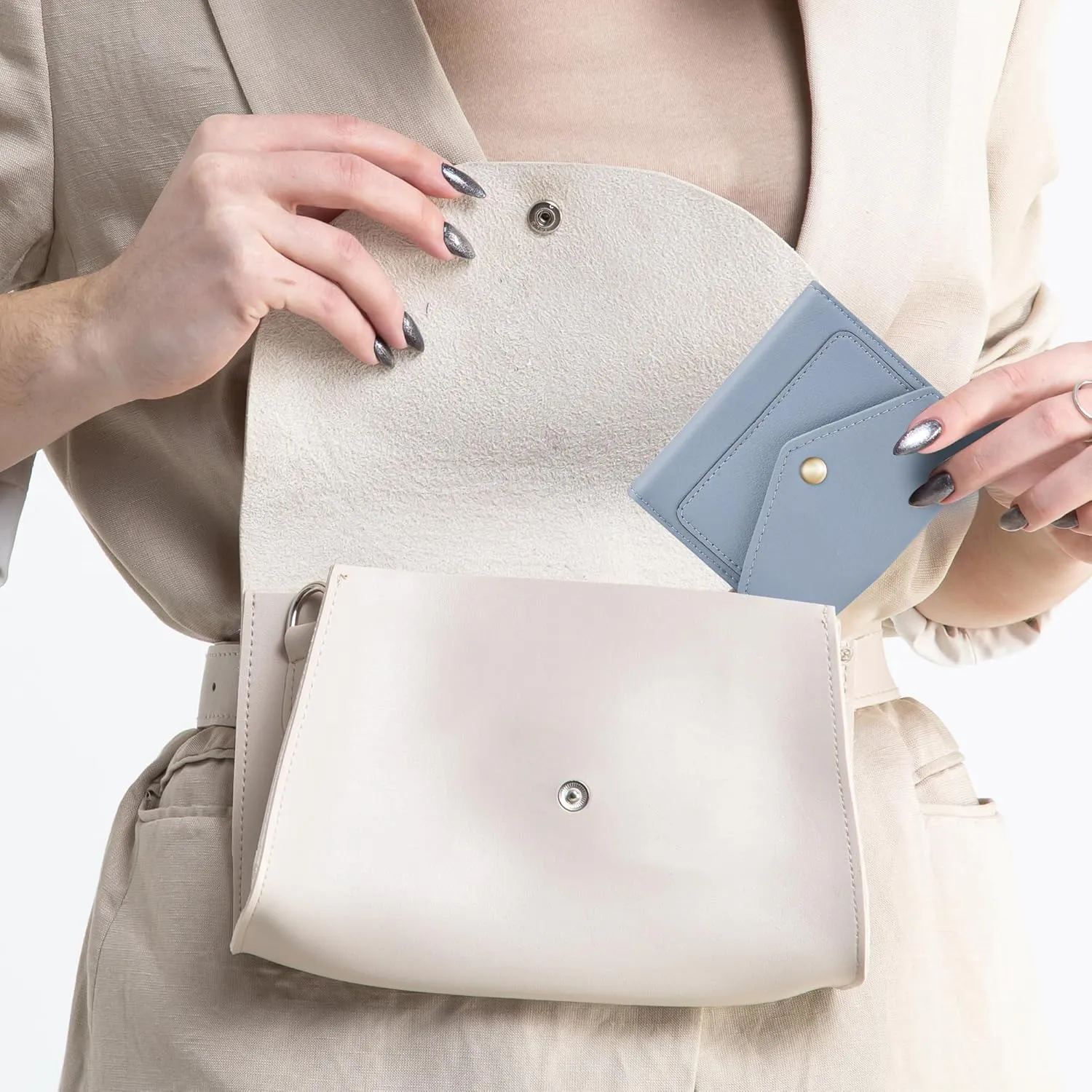 Gostwo Womens Wallet RFID Blocking Small Wallets Woman Credit Card Holder Trifold Ladies Wallets with Coins Zipper Pocket