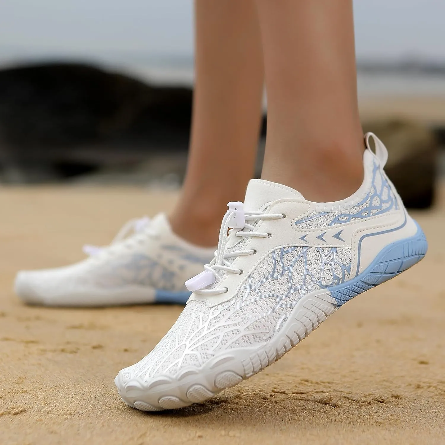 Grounded Footwear Barefoot Shoes for Neuropathy Women&Men Hiking Footwear Barefoot Womens Shoes Non-Slip Outdoor Unisex Water Pro Barefoot Shoes Wide Toe Box Sneakers Athletic Quick-Dry Lightweight
