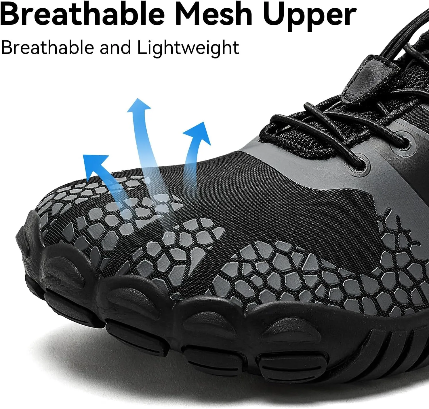 HOBIBEAR Barefoot Shoes Men Women Wide Toe Box Zero Drop Minimalist Cross Training Unisex