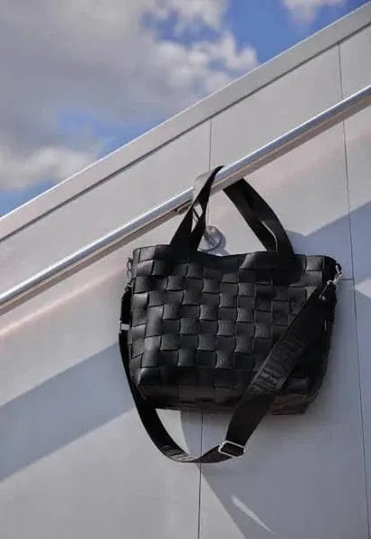 Ilse Jacobsen Square Braided Tote Bag