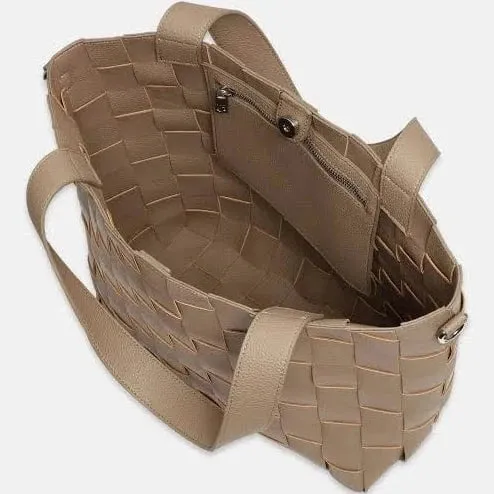 Ilse Jacobsen Square Braided Tote Bag