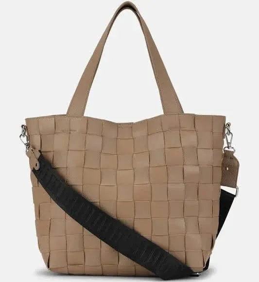 Ilse Jacobsen Square Braided Tote Bag