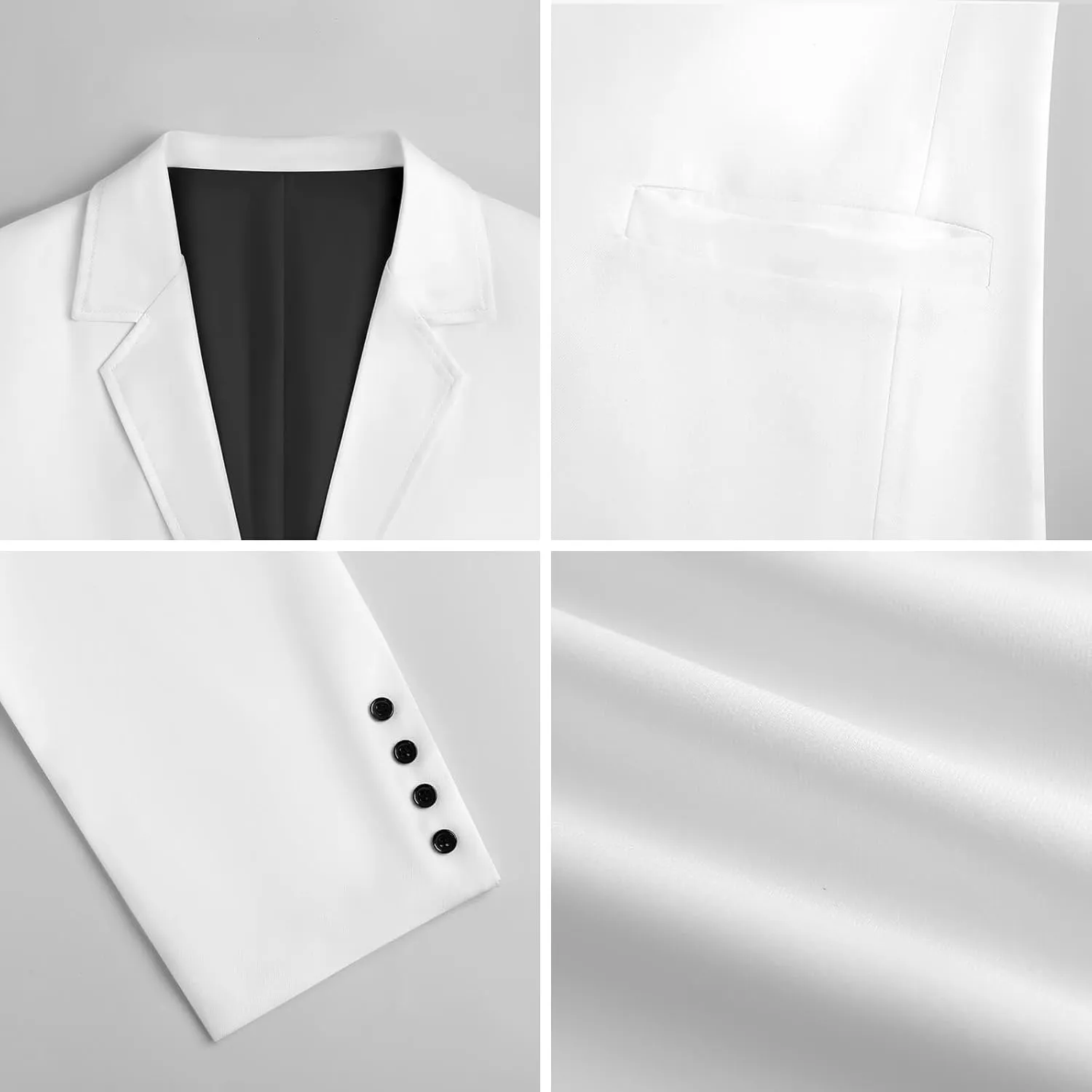 I'm On My Wurst Behavior Men's Double Button Lapel Casual Blazer Suit Jacket Lightweight Business Jacket