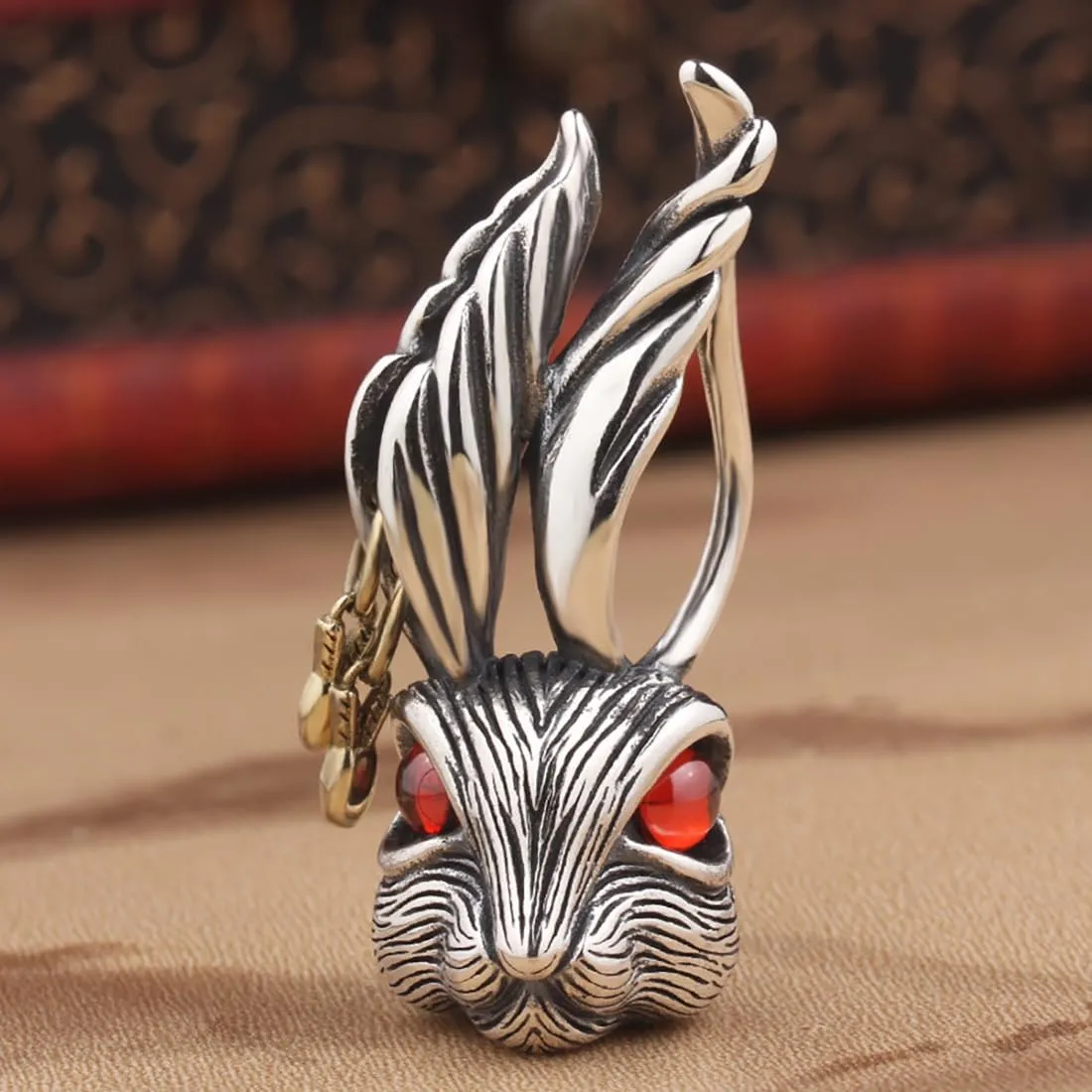 JWM Silver Plated Brass Pendants Necklaces for Men Women with 23.6" Stainless Steel Chain, Exquisite Packaging