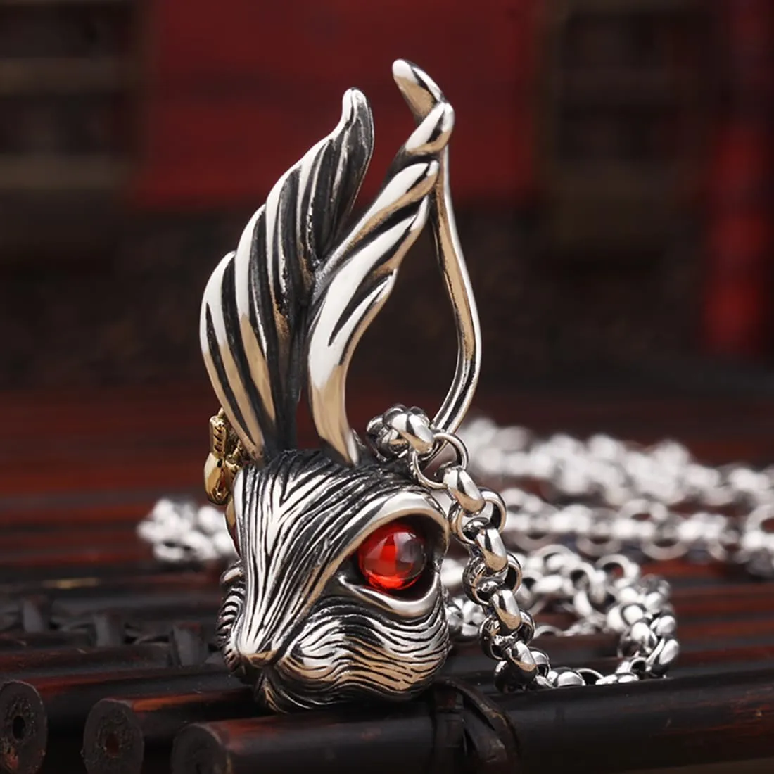 JWM Silver Plated Brass Pendants Necklaces for Men Women with 23.6" Stainless Steel Chain, Exquisite Packaging