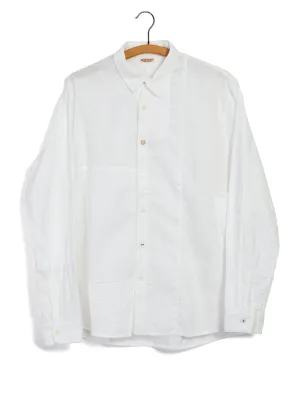 KATMANDU | Patch Shirt | White