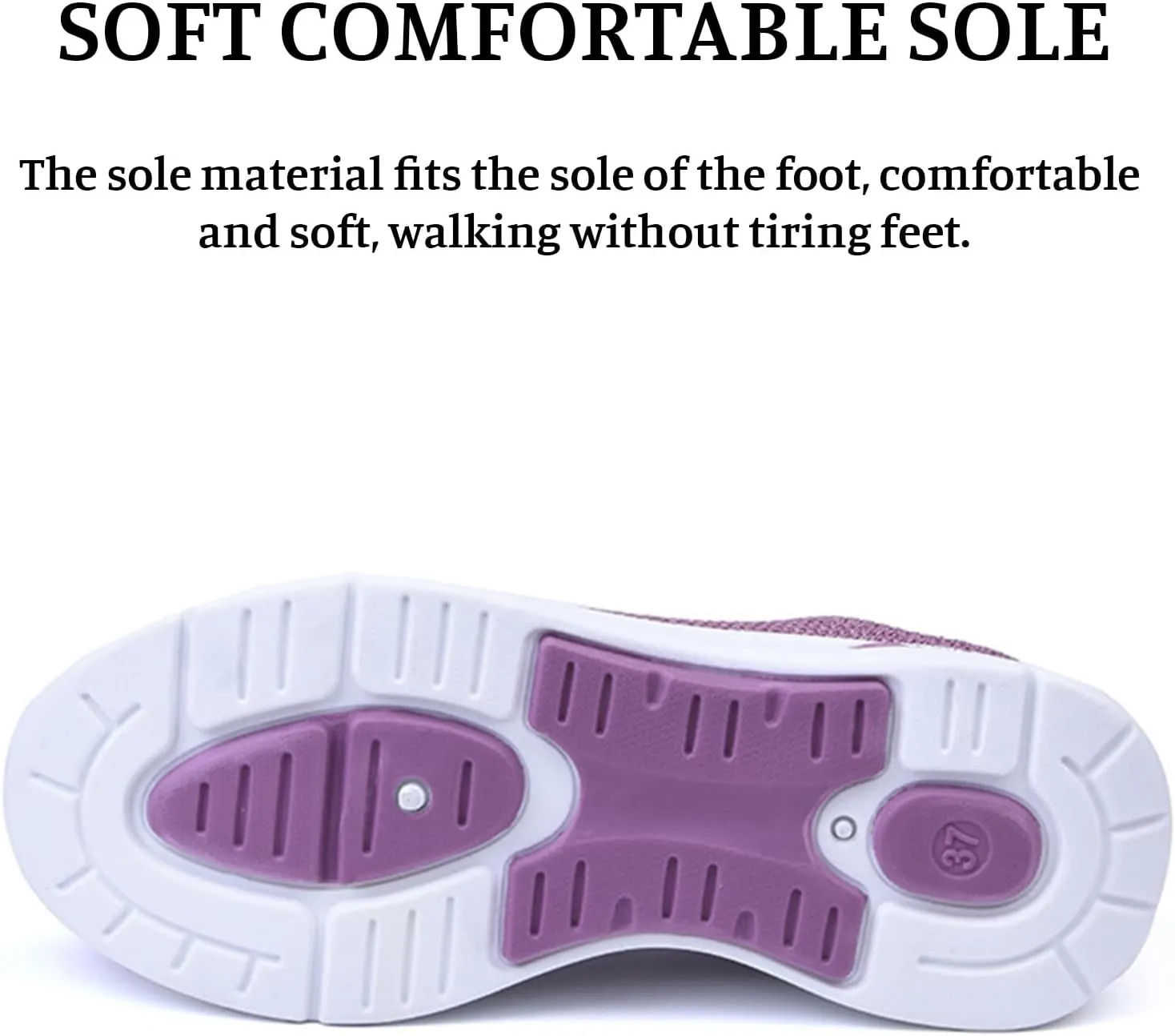 Knitted Sneakers for Women Comfortable Breathable Slip on Platform Orthopedic Sneakers Wide Width Soft Sole with Arch Support Lightweight Walking Workout Sport Work Tennis Shoes Casual Daily Wear