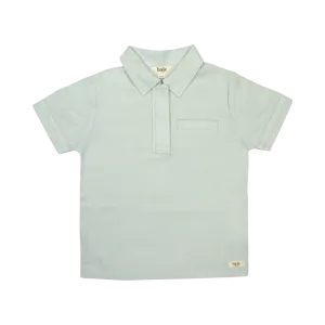 LION LINEN TOP-Baby Blue