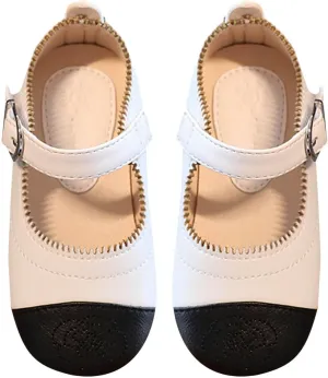 Little Girls Dress Shoes Ballerina Ballet Flat Toddler Kids Mary Jane for Wedding Part Kids School Shoes