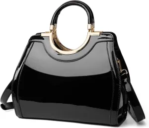 LJOSEIND Womens Handbags Designer Purses Satchel Totes Structured Shoulder Bags