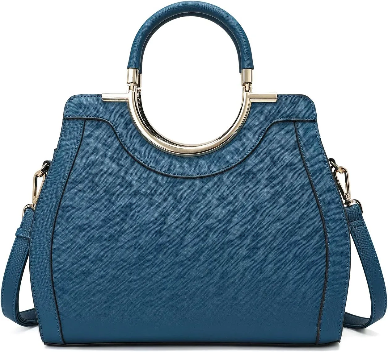 LJOSEIND Womens Handbags Designer Purses Satchel Totes Structured Shoulder Bags