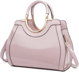 LJOSEIND Womens Handbags Designer Purses Satchel Totes Structured Shoulder Bags