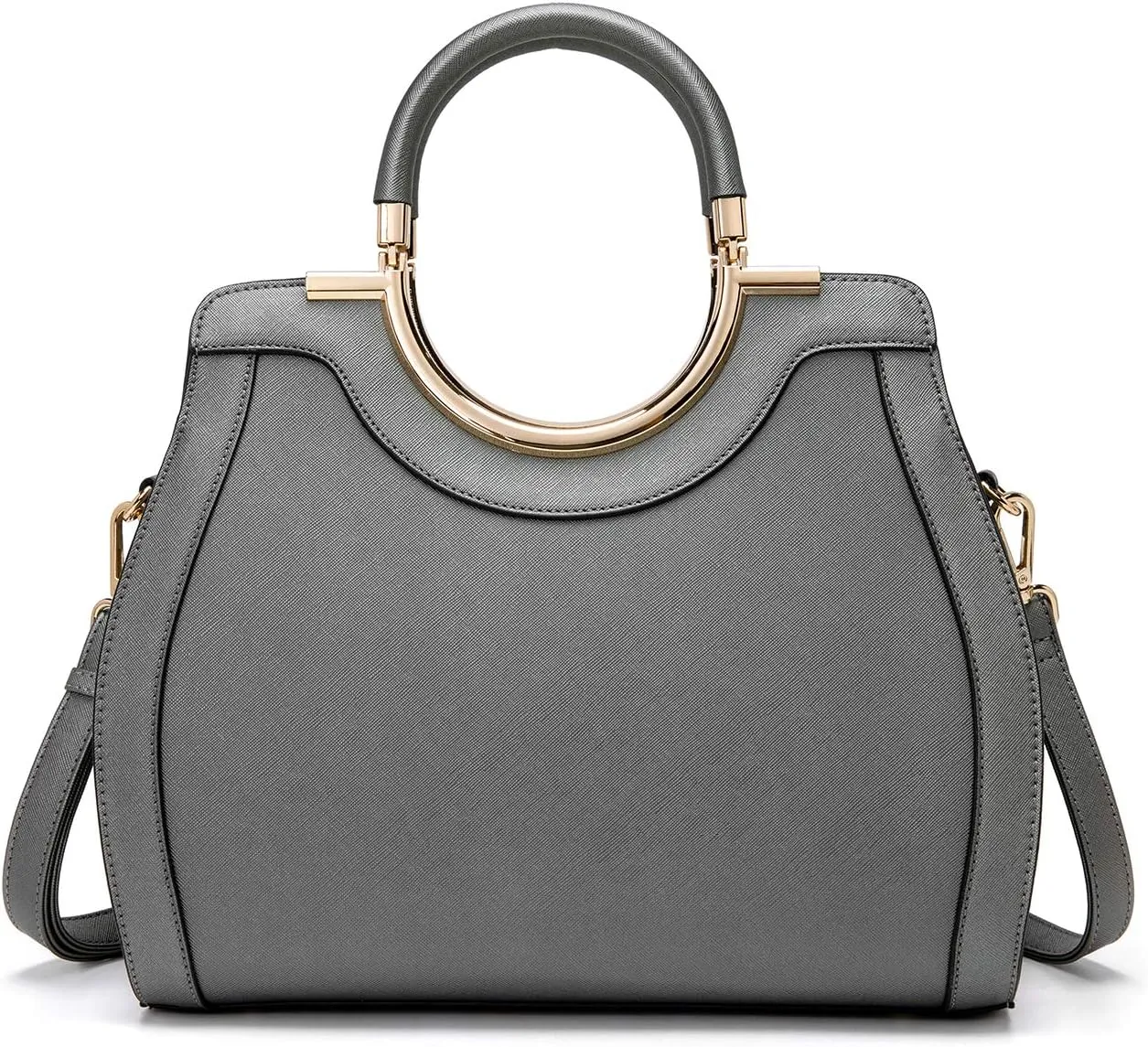 LJOSEIND Womens Handbags Designer Purses Satchel Totes Structured Shoulder Bags