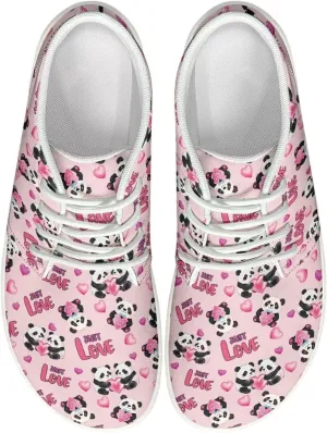 Low-Top Barefoot Shoes Breathable Waterproof Walking Shoe for Women Lightweight Anti-Skid Sneakers for Athletic US 6-13.5 White Sole