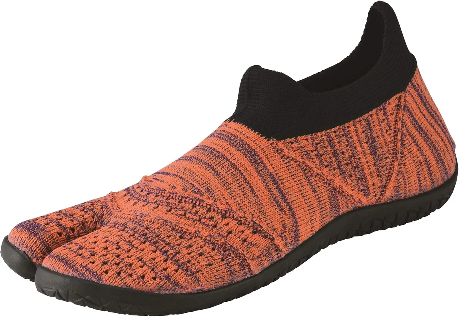 Marugo] hitoe - Unisex Tabi Style, Minimalism Barefoot Core Training Shoes, Seamless Upper with Rubber Outsole.