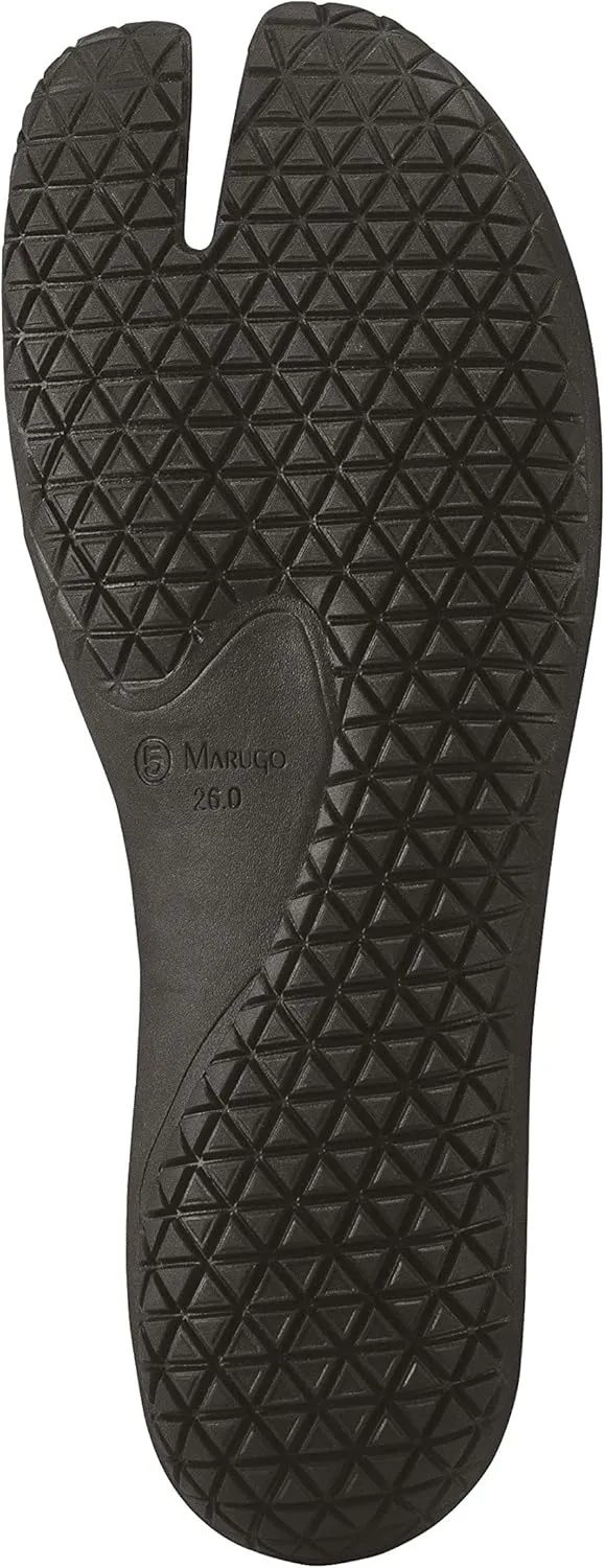 Marugo] hitoe - Unisex Tabi Style, Minimalism Barefoot Core Training Shoes, Seamless Upper with Rubber Outsole.