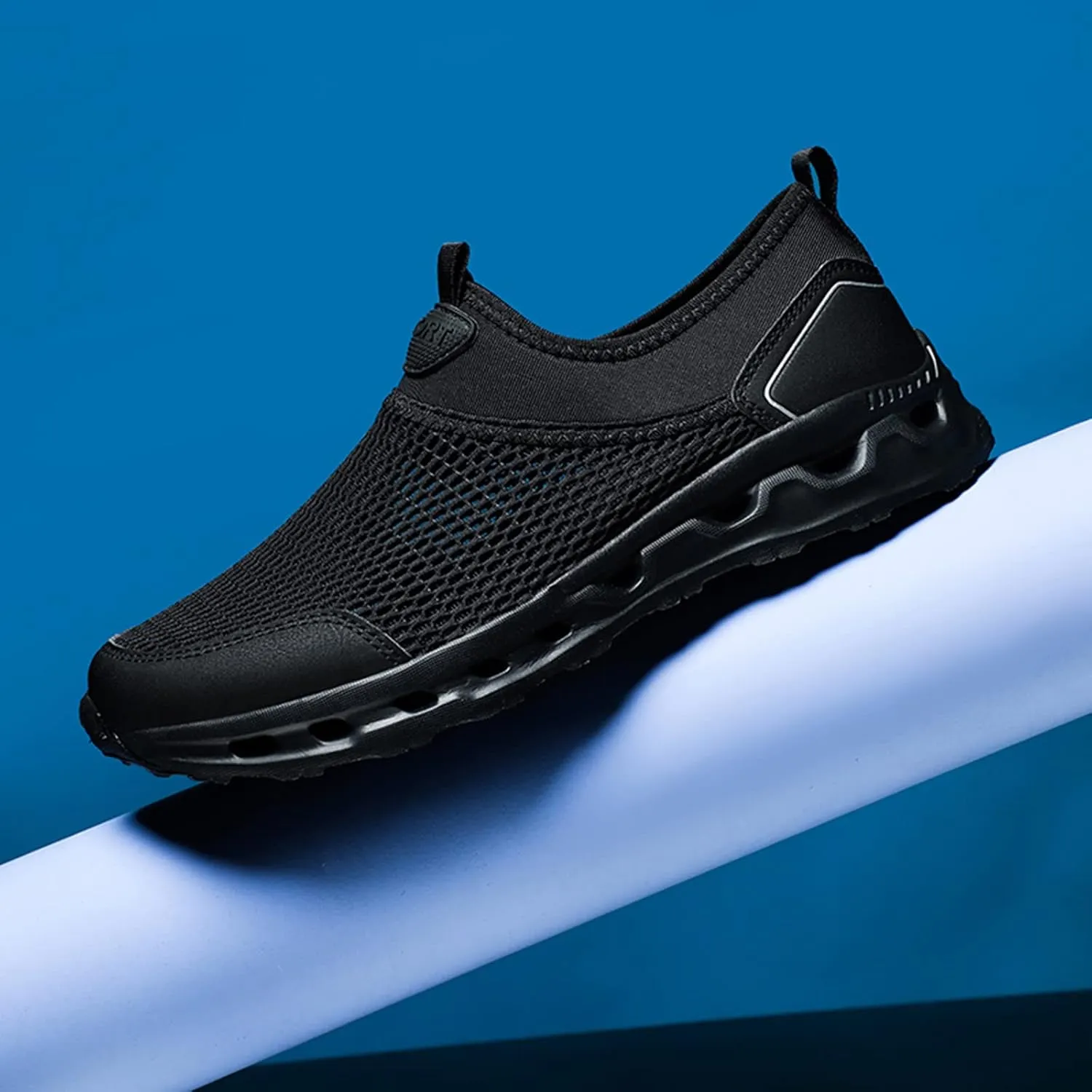 Mens Athletic Shoes Men's Fashion Sneakers Tennis Shoe for Men Slip on Shoe for Men Sport Mesh Sneaker