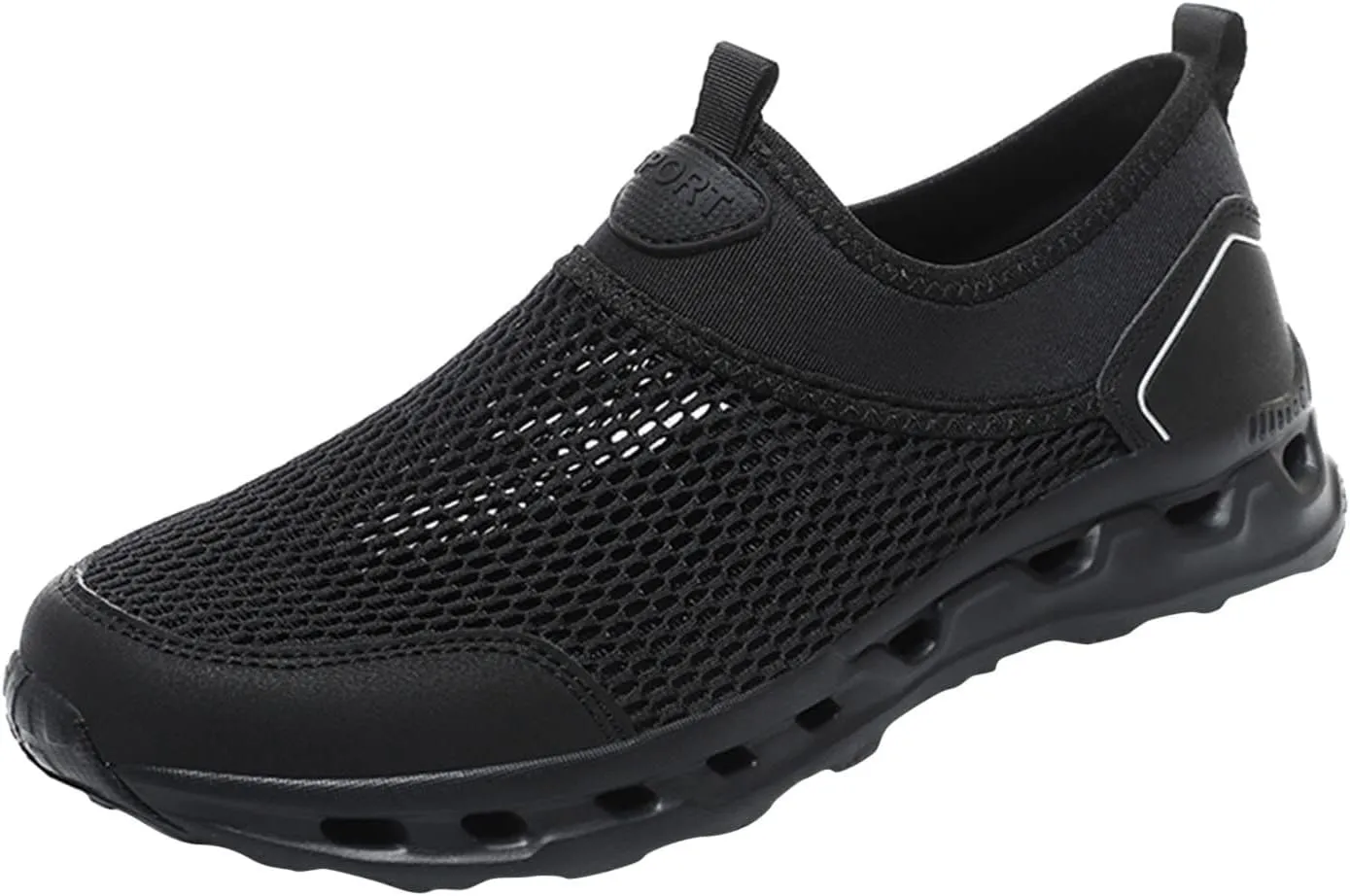 Mens Athletic Shoes Men's Fashion Sneakers Tennis Shoe for Men Slip on Shoe for Men Sport Mesh Sneaker