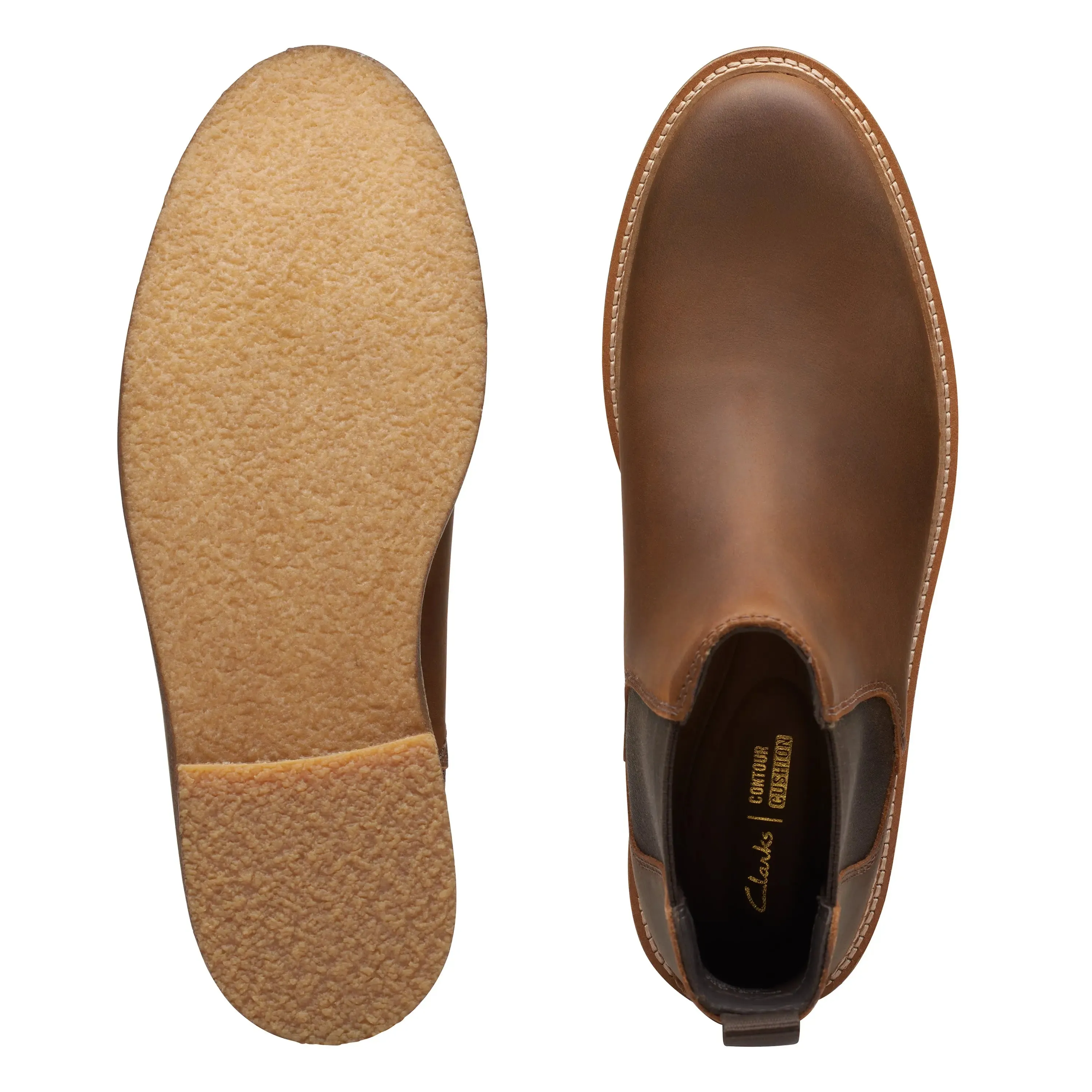 Mens' Clarks Clarkdale Easy  Timeless Suede Chelsea Boot for Everyday Comfort