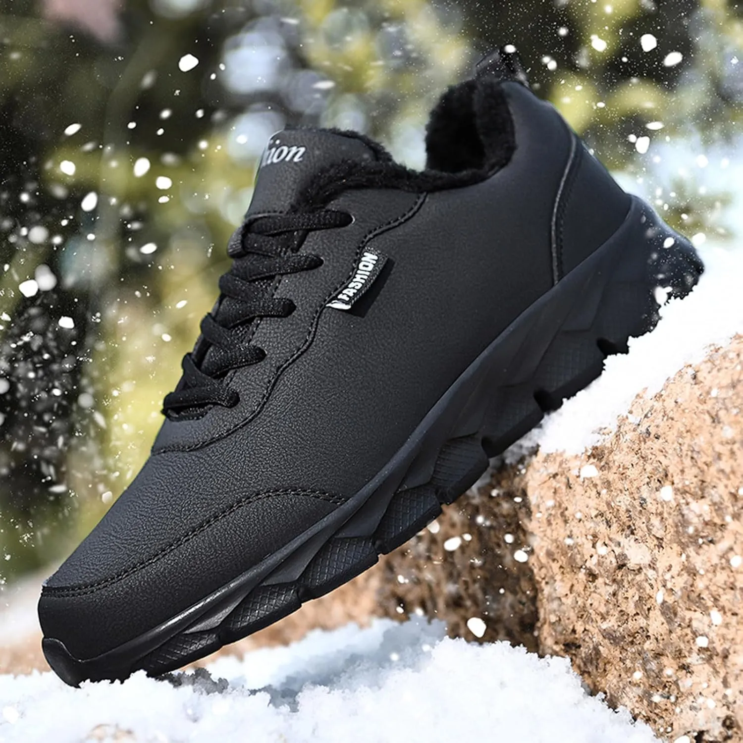 Men's Fashion Sneakers Mens Sneakers Casual Shoes Fashion Black Shoes Casual Tennis for Men Hiking Skateboarding
