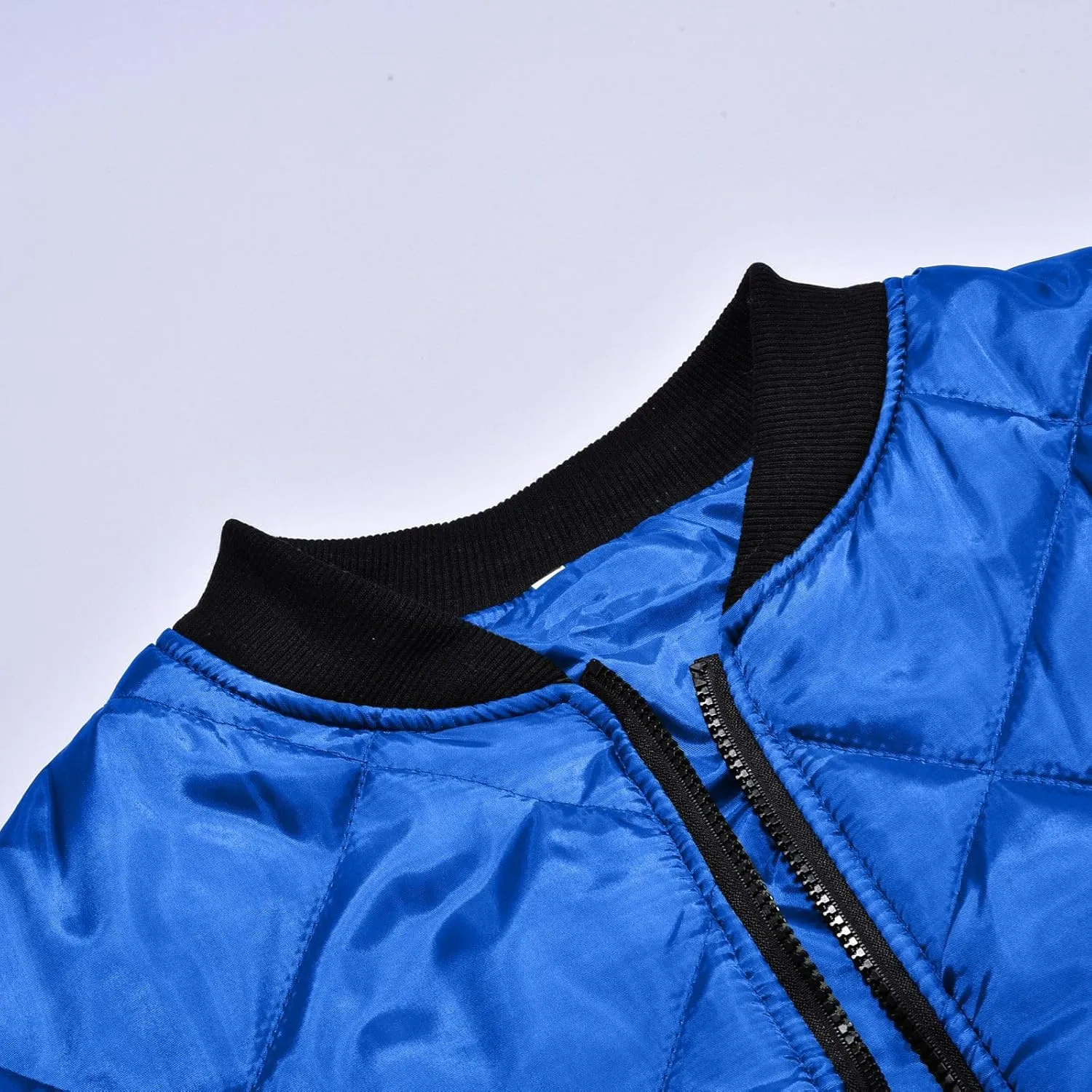Men's Full Zip Fleece Crewneck Sweatshirts Casual Long Sleeve Jackets Solid Color Pullover Loose Fit Tops Clothes