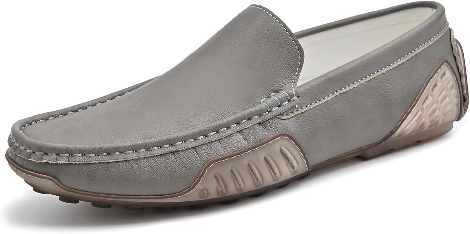 Men's Loafers Casual Shoes Slip On Driving Loafers Penny Loafers with Rubber Sole Soft Light-Weight Flats Boat Free Shoes