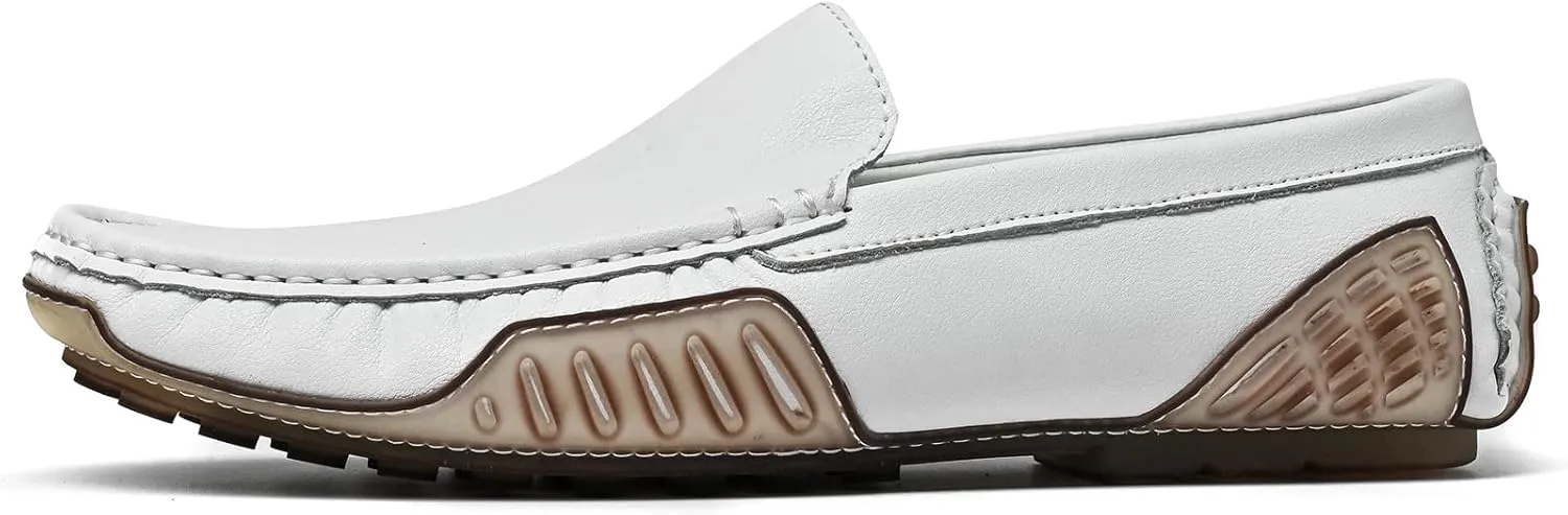 Men's Loafers Casual Shoes Slip On Driving Loafers Penny Loafers with Rubber Sole Soft Light-Weight Flats Boat Free Shoes