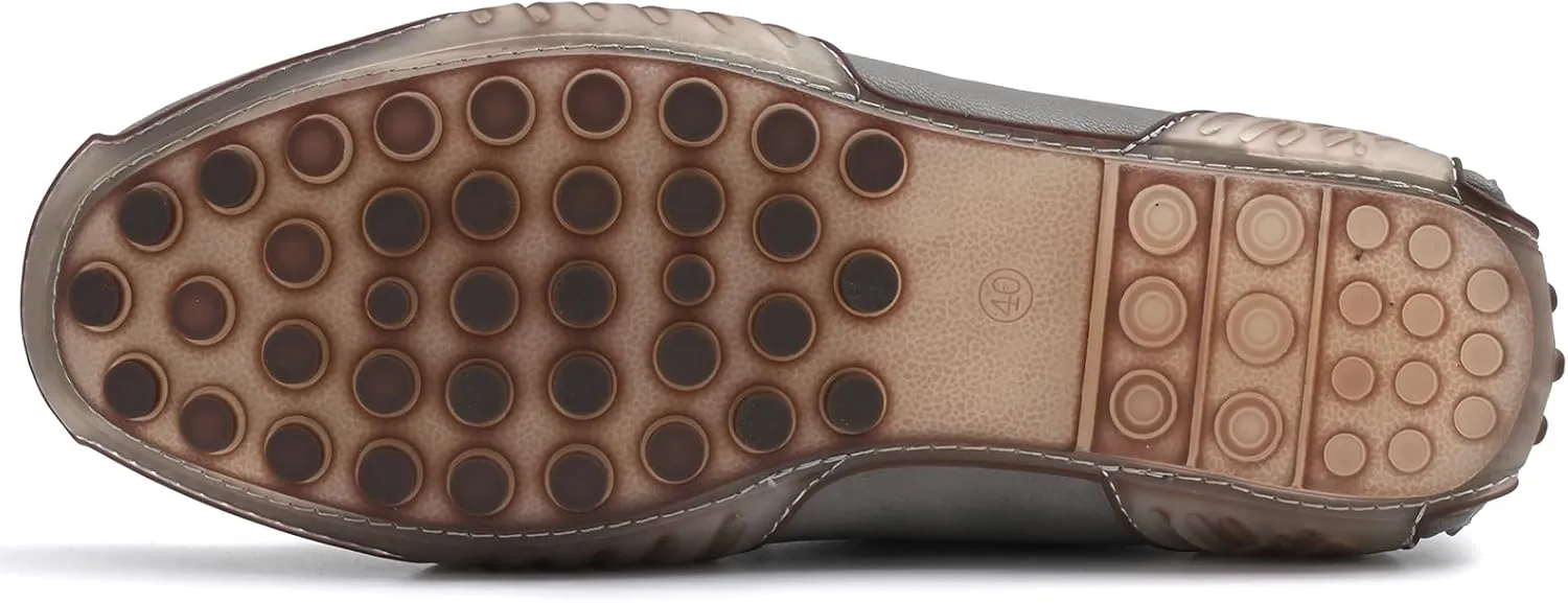 Men's Loafers Casual Shoes Slip On Driving Loafers Penny Loafers with Rubber Sole Soft Light-Weight Flats Boat Free Shoes