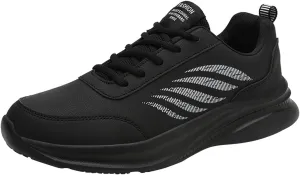 Mens Shoes Casual Leather Laace Up Solid Color Casual Fashion Simple Shoes Running Mens Sneaker Boots