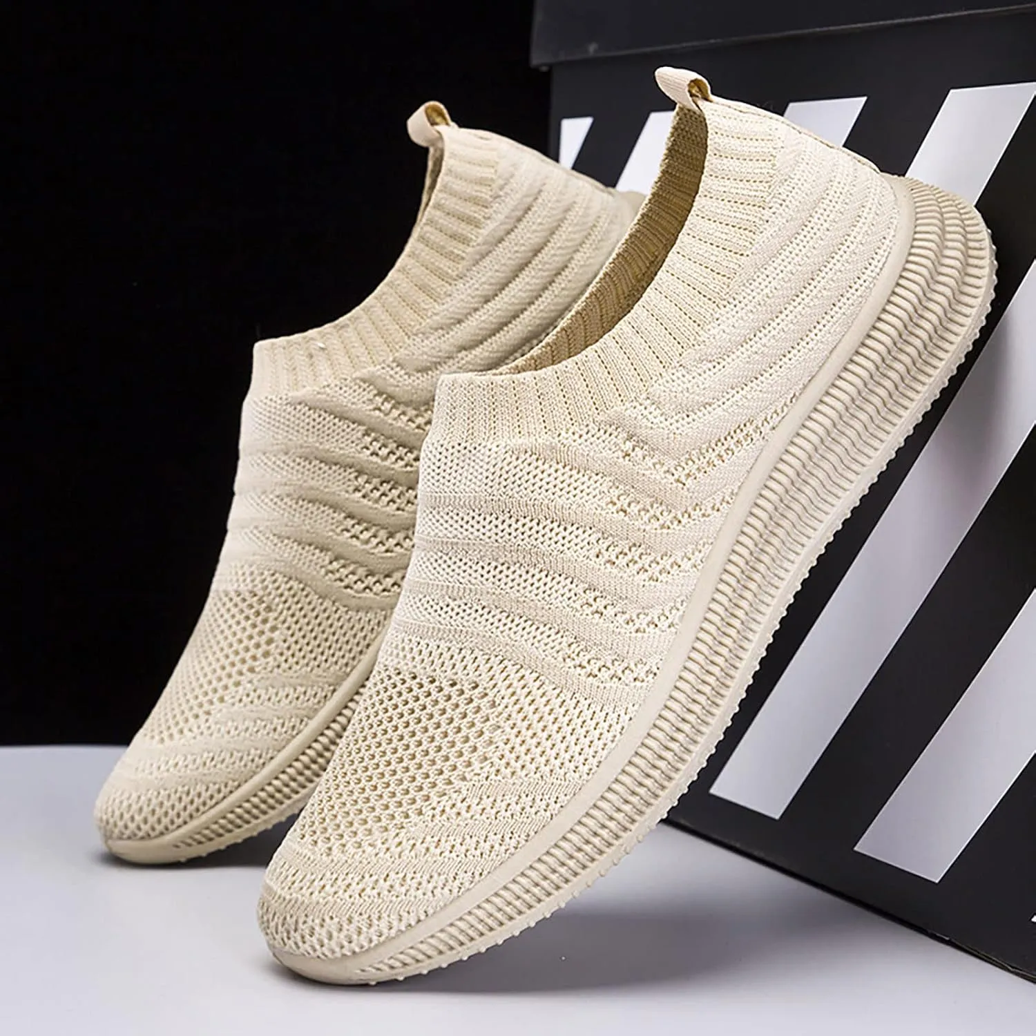 Mens Slip on Shoes Men's Sneakers Shoe for Men Tennis Shoe for Men Running Trail Lightweight Sneaker