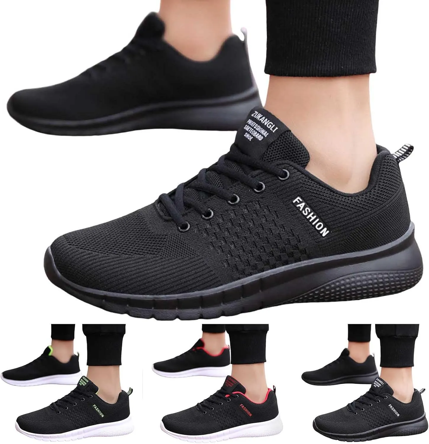 Men's Sneakers on Shoes Men Men's Fashion Sneakers Casual Walking Shoes High Top for Men Hands Free Slip On Sneaker Lifting Dress