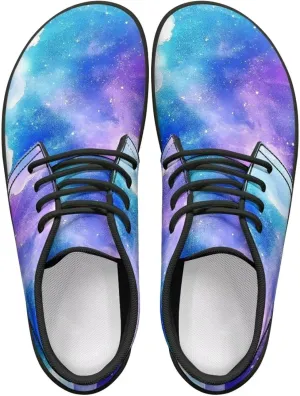 Men's Wide Barefoot Sneakers Walking Shoes Fashion Lightweight Zero Drop Sole Minimalist Running Shoe for Outdoor US 5-14 Black Sole