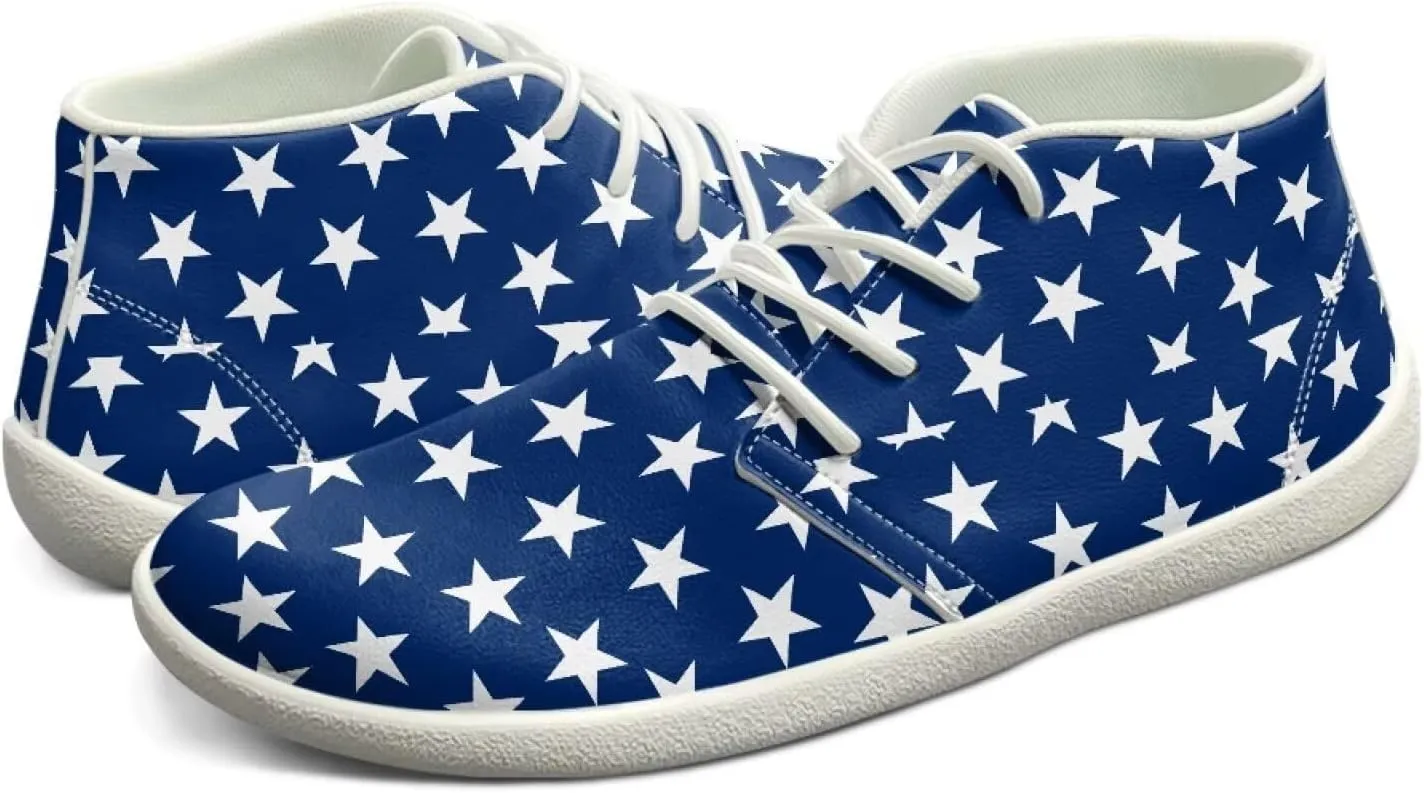 Men's Wide Barefoot Sneakers Zero Drop Minimalist Sneakers Lightweight Anti-Skid Walking Shoes for Athletic Size 5-14 White Sole