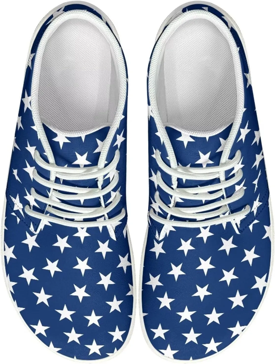 Men's Wide Barefoot Sneakers Zero Drop Minimalist Sneakers Lightweight Anti-Skid Walking Shoes for Athletic Size 5-14 White Sole