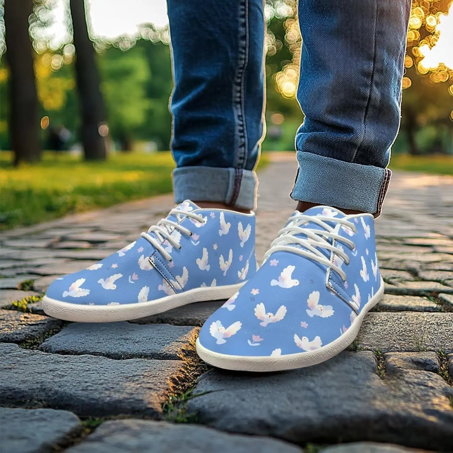 Men's Wide Barefoot Sneakers Zero Drop Minimalist Sneakers Lightweight Anti-Skid Walking Shoes for Athletic Size 5-14 White Sole
