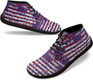 Men's Wide Toe Barefoot Sneakers Slip On Fitness Shoes Lightweight Comfort Outdoor Cycling Shoes for Travel US 5-14 Black Sole