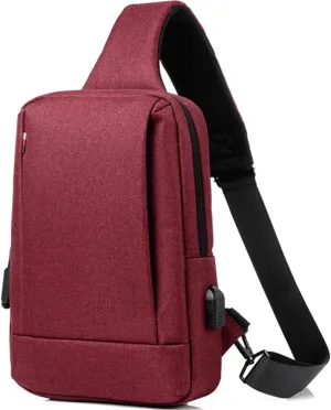 Messenger Bag Sling Bag Crossbody Shoulder Bag for Men Women Travel Daily Work Satchel Bag Waterproof Crossbody Bag