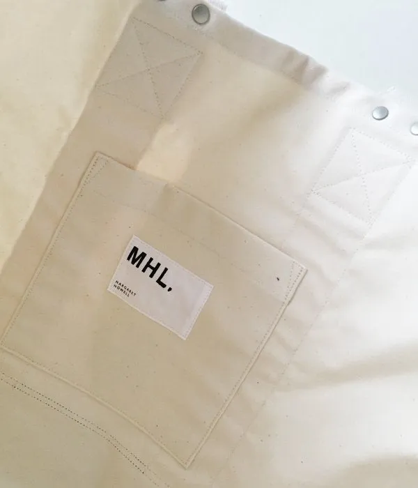 MHL./LARGE CANVAS TOTE BAG