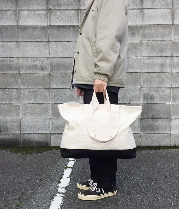MHL./LARGE CANVAS TOTE BAG