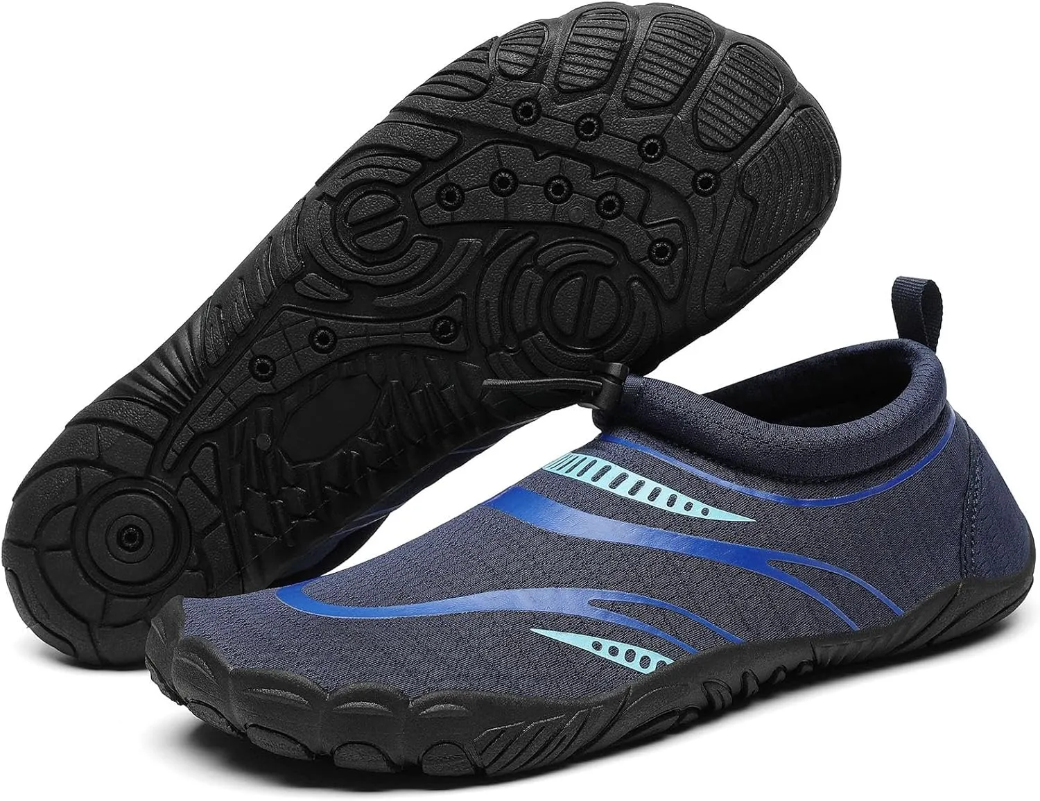 Mishansha Womens Mens Water Swim Shoes Wide Toe Box Barefoot Shoes US Size 5.5-13.5 Women / 3-11.5 Men