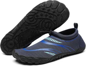 Mishansha Womens Mens Water Swim Shoes Wide Toe Box Barefoot Shoes US Size 5.5-13.5 Women / 3-11.5 Men