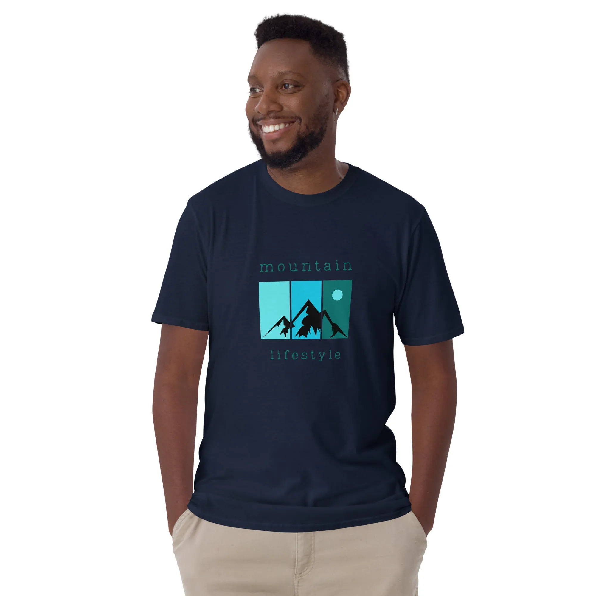 Mountain Lifestyle - Short-Sleeve Unisex T-Shirt ~ Sharon Dawn Collection (Sale Price: $44.20 CAD)