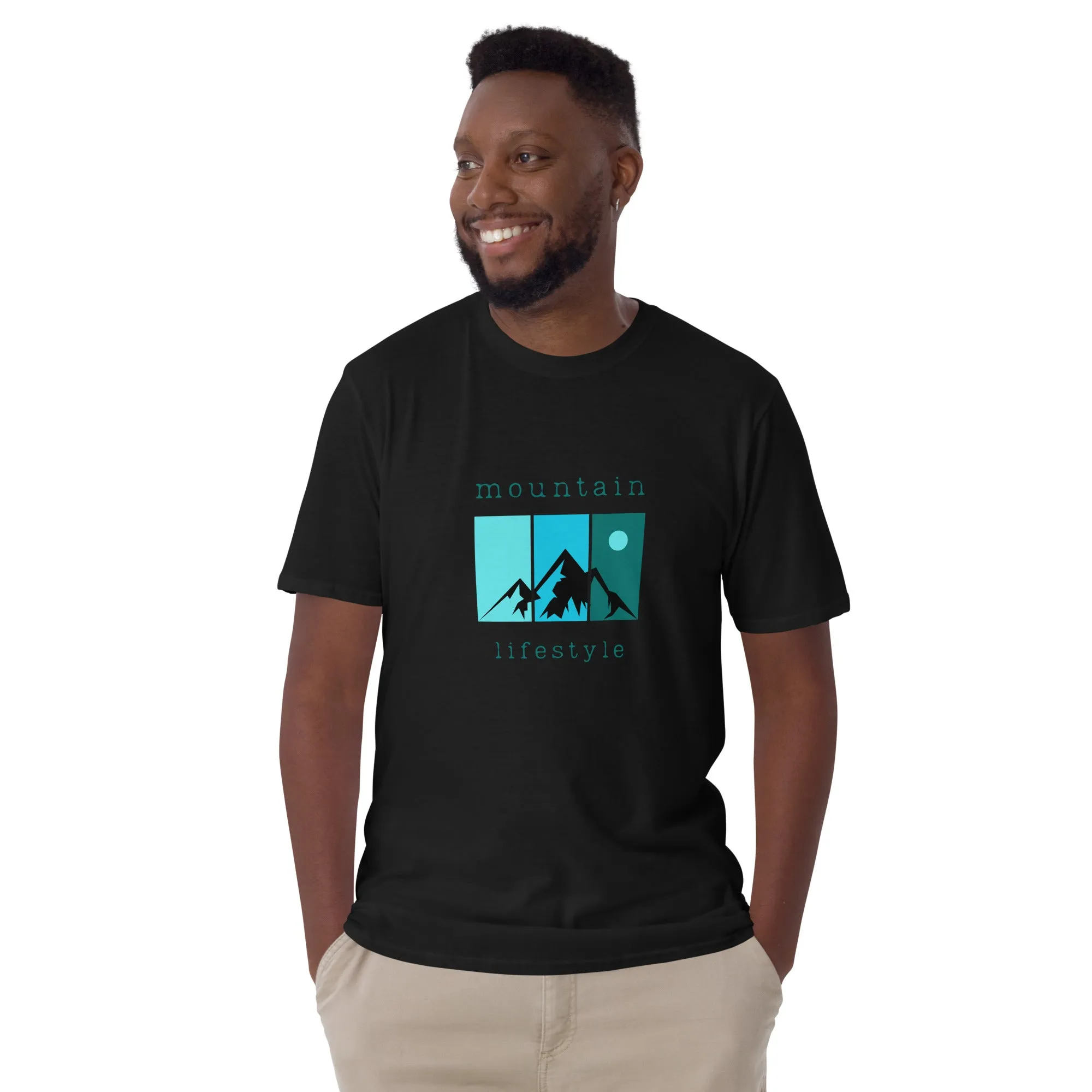 Mountain Lifestyle - Short-Sleeve Unisex T-Shirt ~ Sharon Dawn Collection (Sale Price: $44.20 CAD)