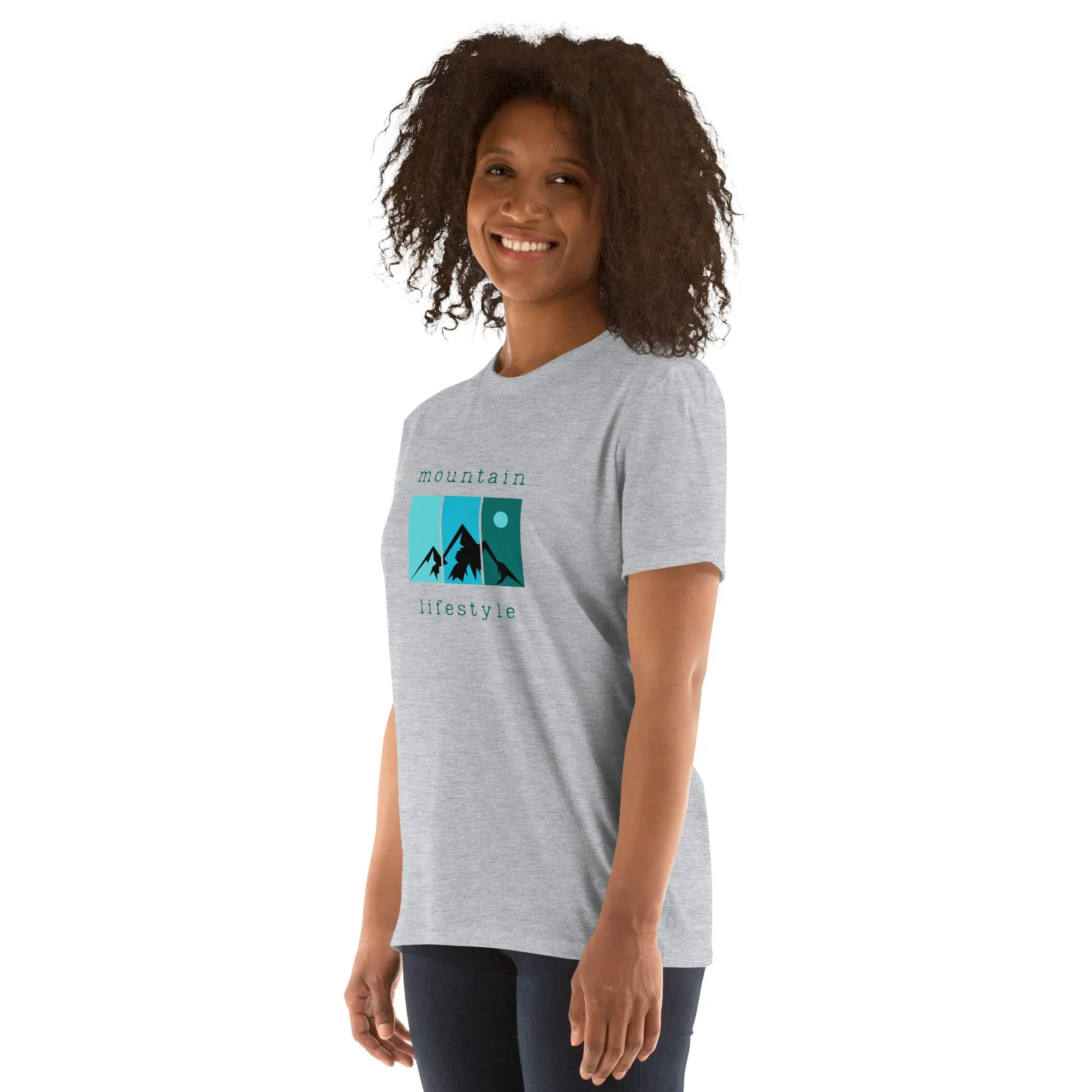 Mountain Lifestyle - Short-Sleeve Unisex T-Shirt ~ Sharon Dawn Collection (Sale Price: $44.20 CAD)