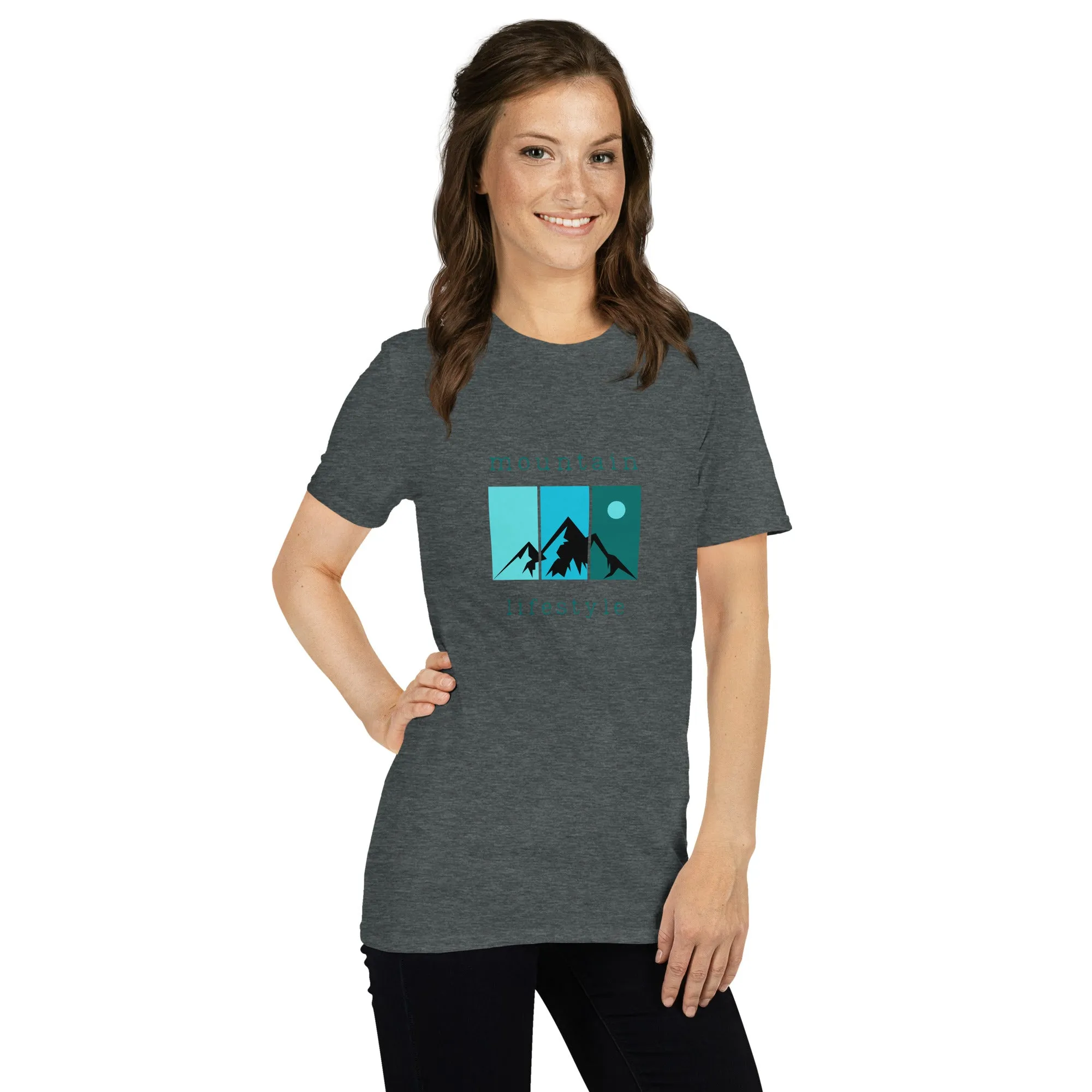 Mountain Lifestyle - Short-Sleeve Unisex T-Shirt ~ Sharon Dawn Collection (Sale Price: $44.20 CAD)