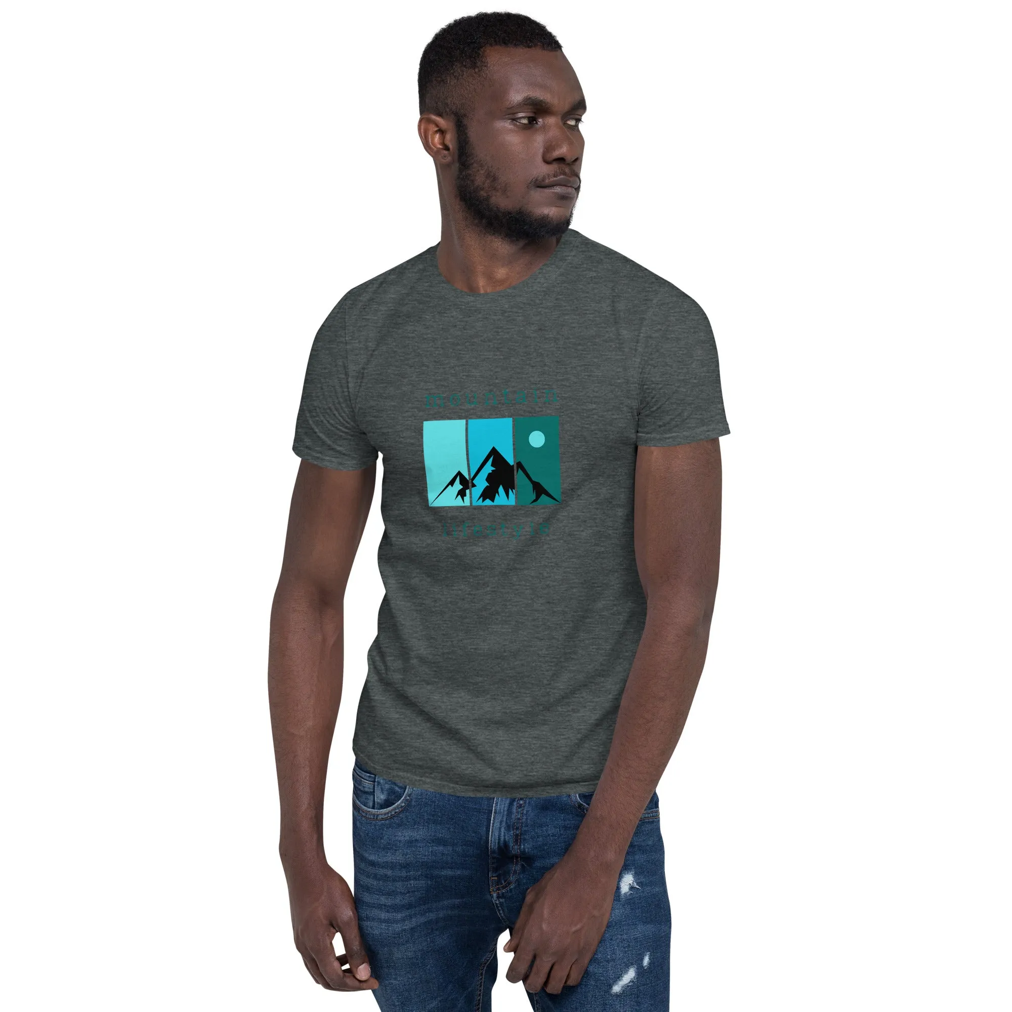 Mountain Lifestyle - Short-Sleeve Unisex T-Shirt ~ Sharon Dawn Collection (Sale Price: $44.20 CAD)