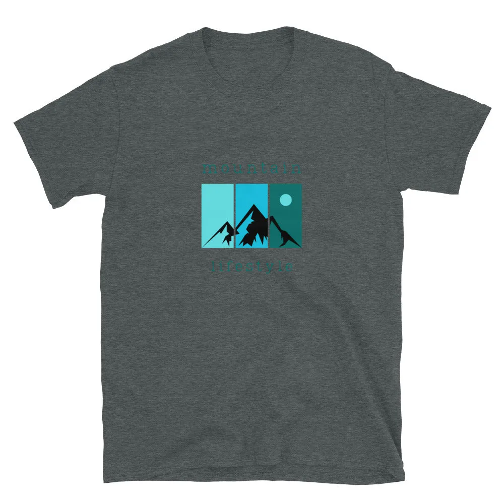 Mountain Lifestyle - Short-Sleeve Unisex T-Shirt ~ Sharon Dawn Collection (Sale Price: $44.20 CAD)
