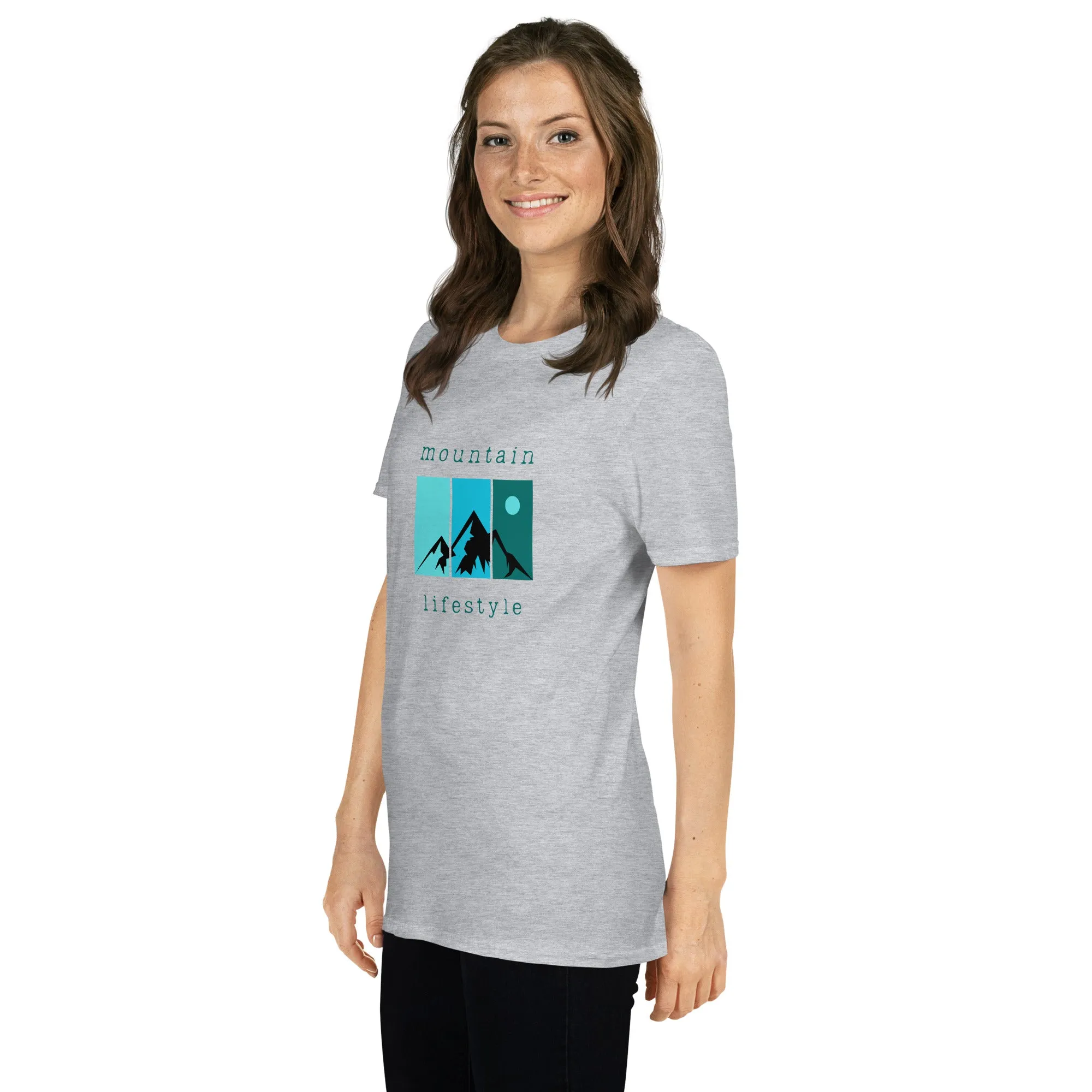 Mountain Lifestyle - Short-Sleeve Unisex T-Shirt ~ Sharon Dawn Collection (Sale Price: $44.20 CAD)